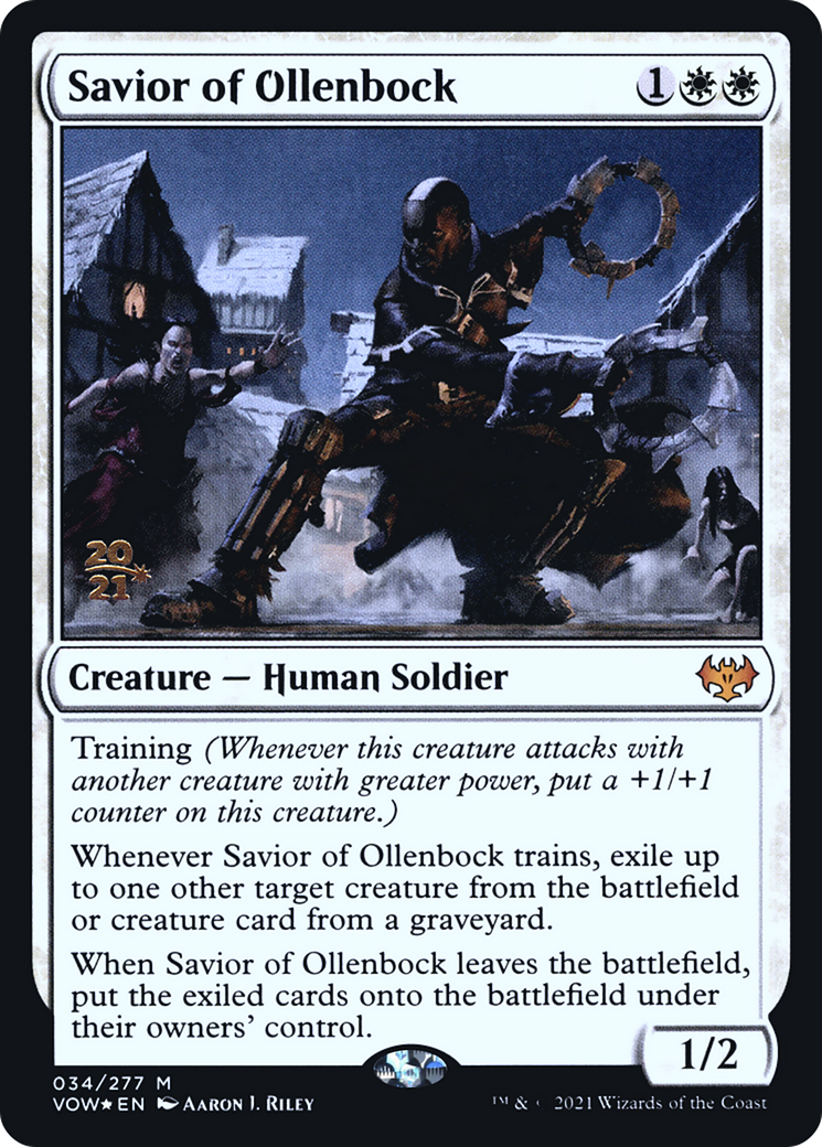 Savior of Ollenbock [Innistrad: Crimson Vow Prerelease Promos]