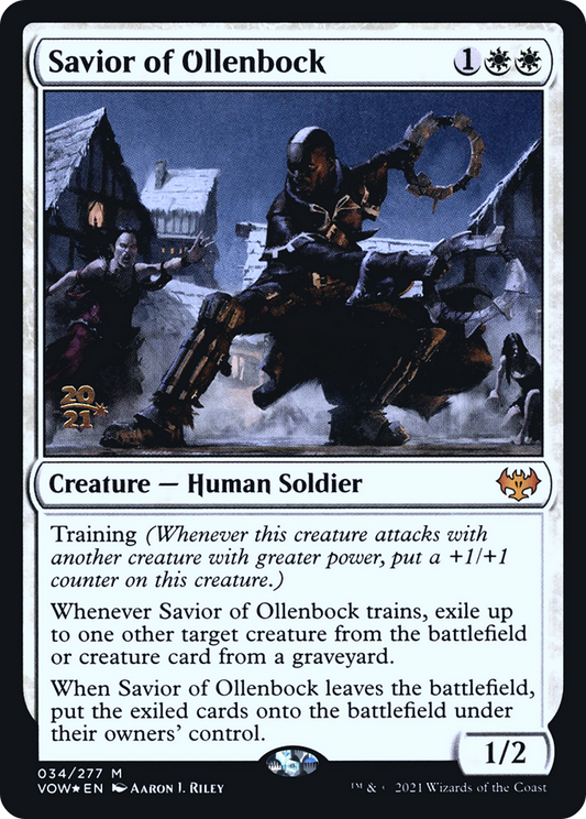 Savior of Ollenbock [Innistrad: Crimson Vow Prerelease Promos]