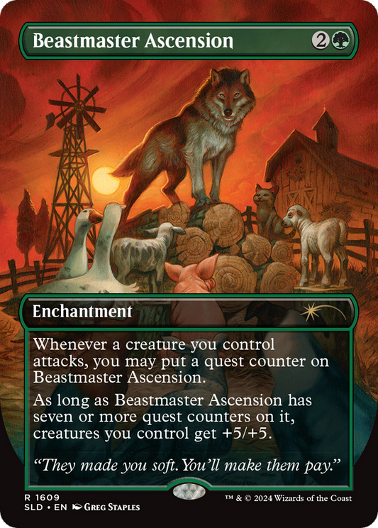 Beastmaster Ascension (1609) Foil - Secret Lair Drop