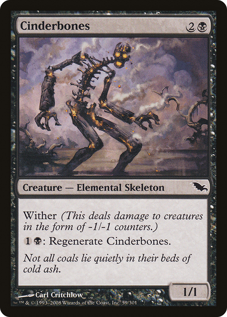 Cinderbones [Shadowmoor] Foil