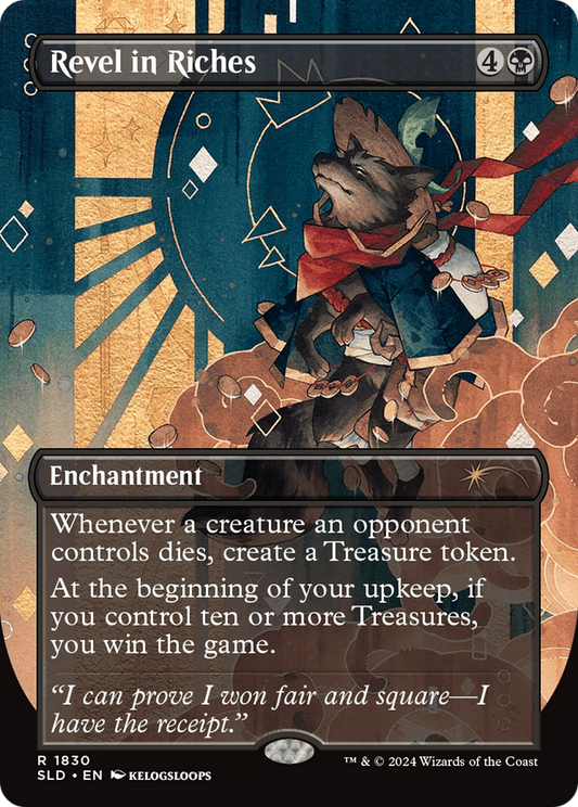 Revel in Riches(Borderless) Foil (1830)
