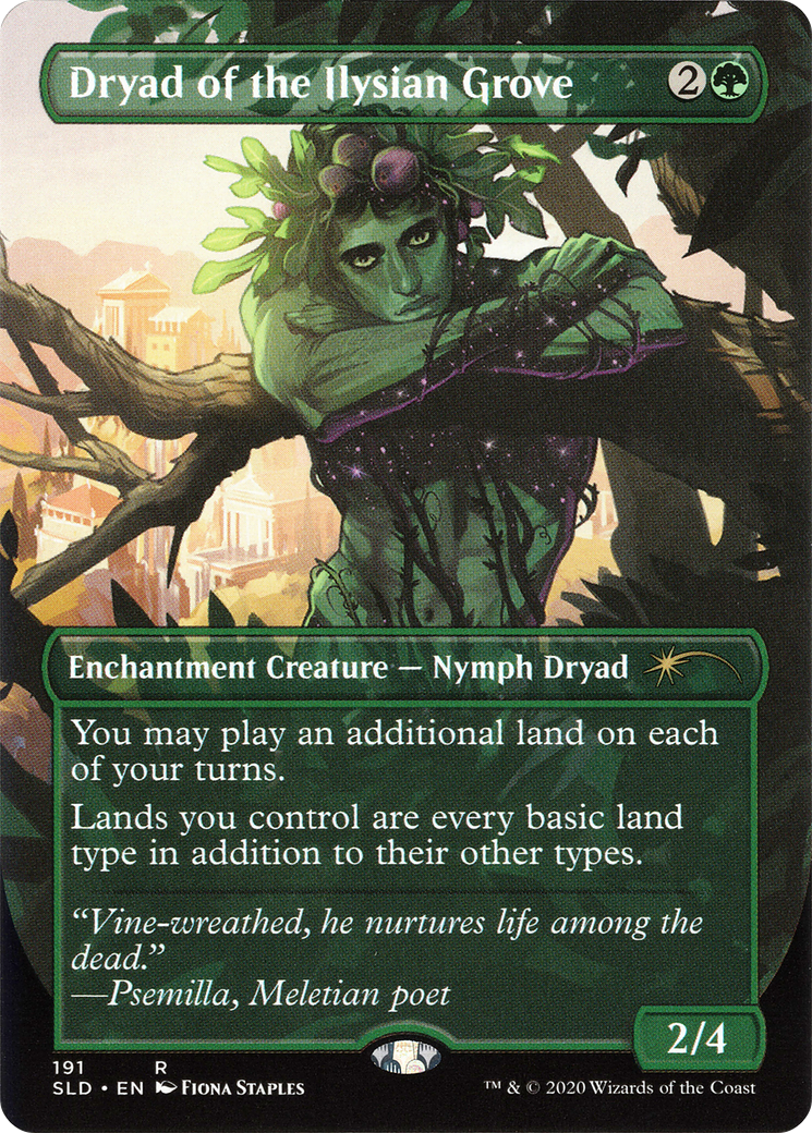 Dryad of the Ilysian Grove (191) Foil - Secret Lair Drop