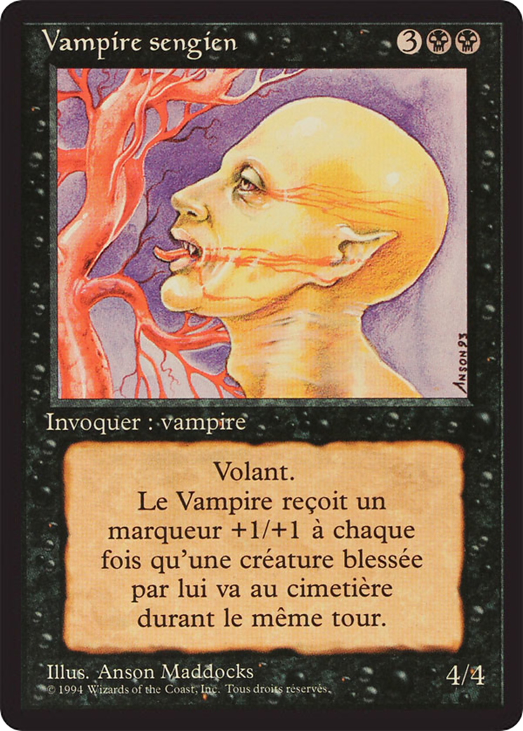 Sengir Vampire [Foreign Black Border] | Silver Goblin