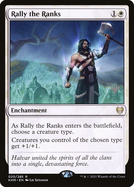 Rally the Ranks (Promo Pack) [Kaldheim Promos] Foil