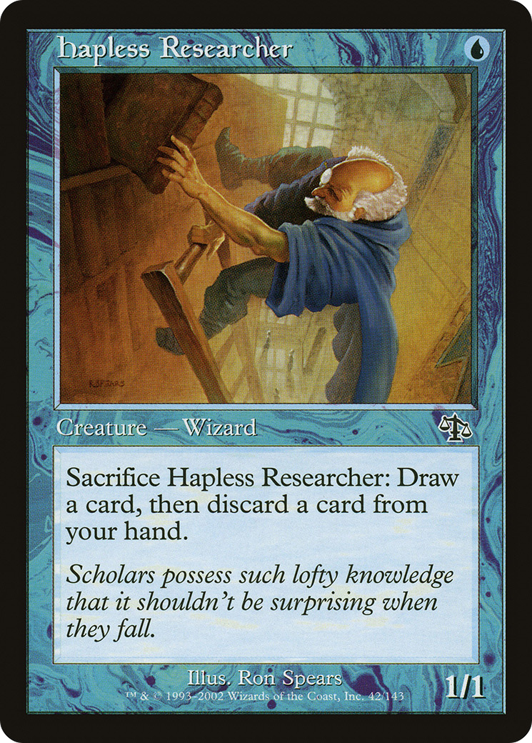 Hapless Researcher [Judgment] | Silver Goblin