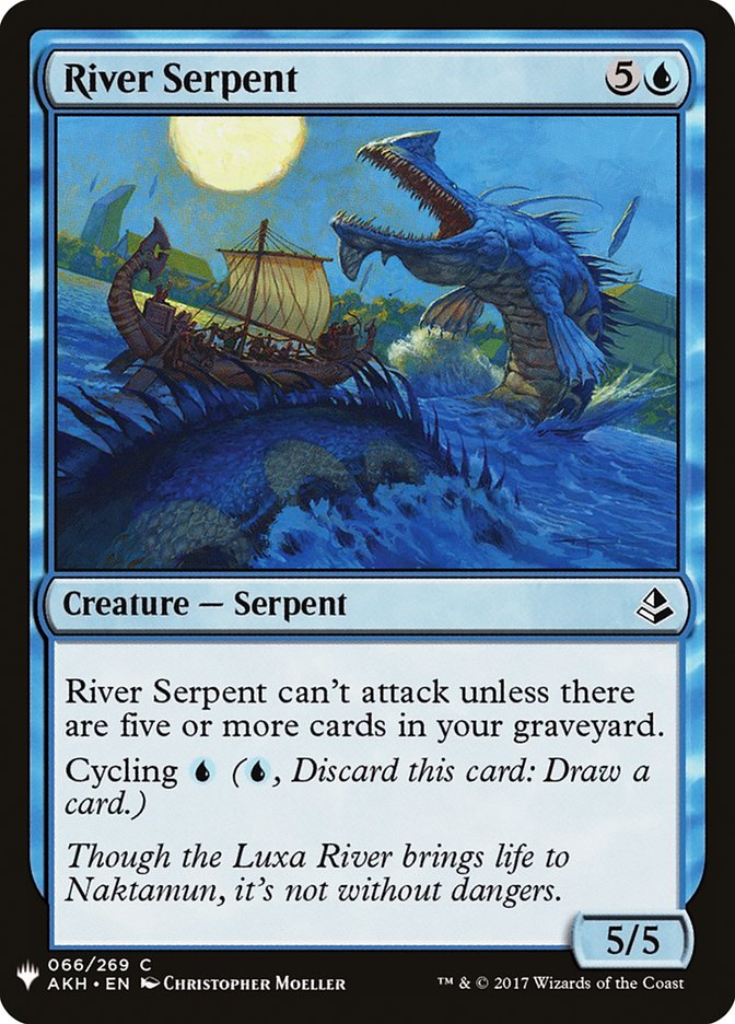 River Serpent [Mystery Booster] | Silver Goblin