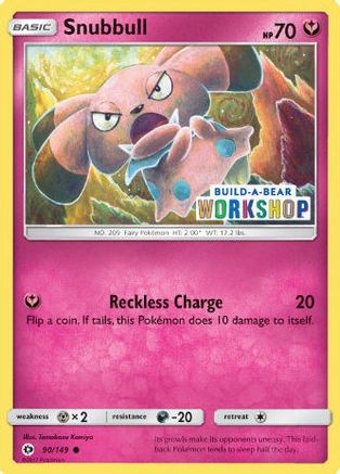 Snubbull - 90/149 (Build-A-Bear Workshop Exclusive) (90) - Miscellaneous Cards & Products