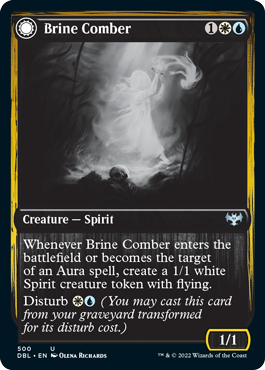 Brine Comber // Brinebound Gift [Innistrad: Double Feature] | Silver Goblin