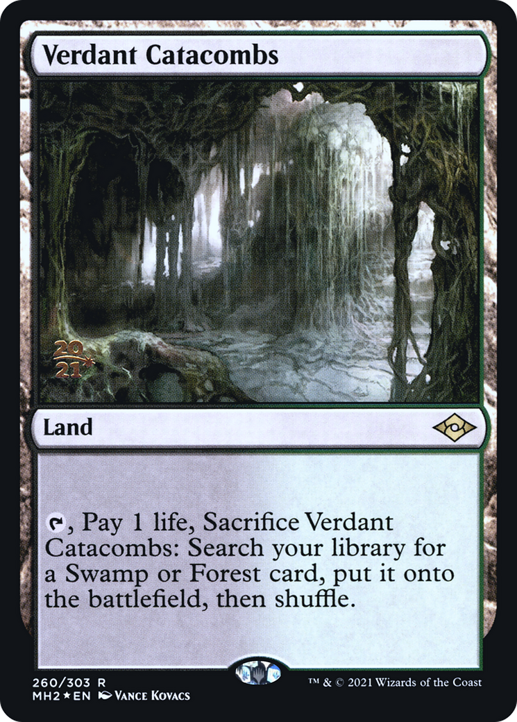 Verdant Catacombs [Modern Horizons 2 Prerelease Promos] | Silver Goblin