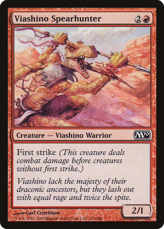 Viashino Spearhunter [Magic 2010] Foil