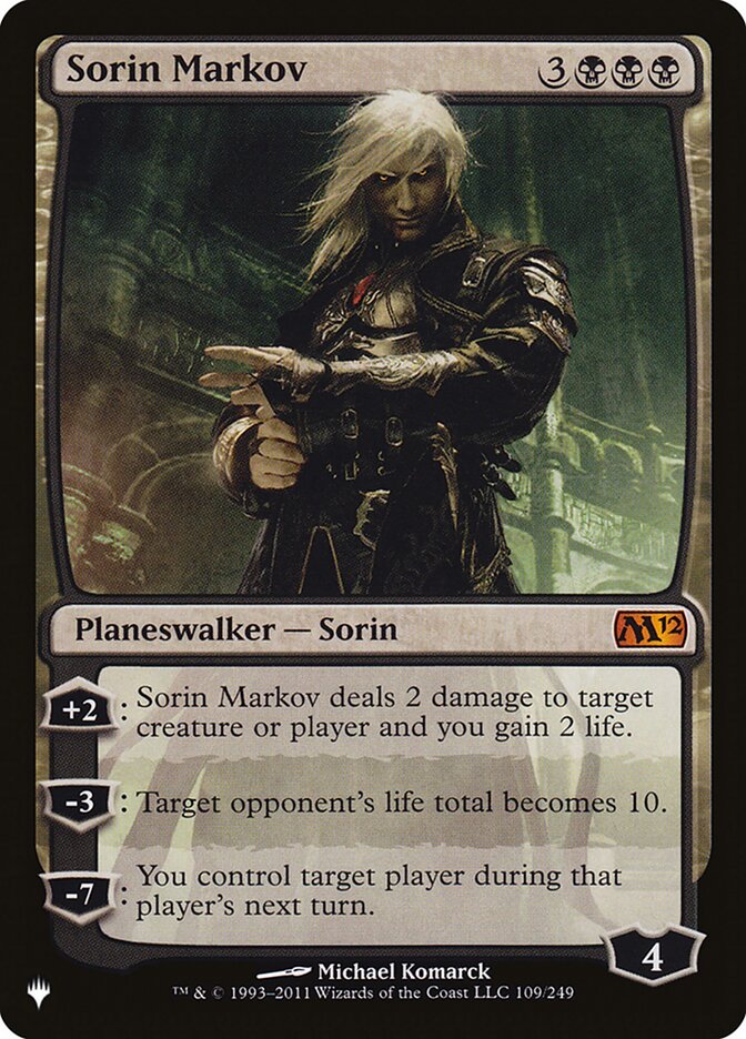 Sorin Markov [The List] | Silver Goblin