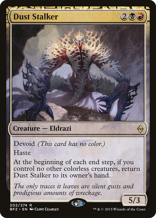 Dust Stalker [Battle for Zendikar] Foil