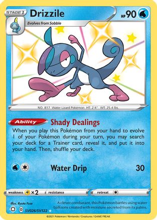 Drizzile (SV026) Holofoil - Shining Fates Shiny Vault
