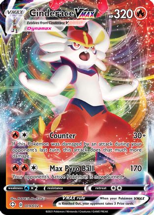 Cinderace VMAX (19) Holofoil - Shining Fates