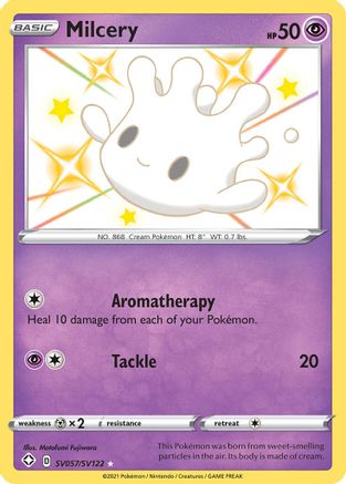 Milcery (SV057) Holofoil - Shining Fates Shiny Vault