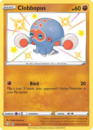 Clobbopus (SV072) Holofoil - Shining Fates Shiny Vault