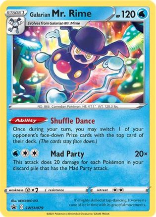Galarian Mr. Rime - SWSH079 (SWSH079) Holofoil - SWSH Sword & Shield Promo Cards