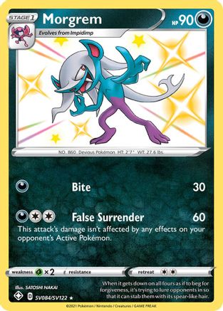 Morgrem (SV084) Holofoil - Shining Fates Shiny Vault