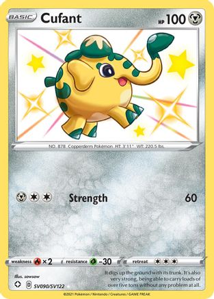 Cufant (SV090) Holofoil - Shining Fates Shiny Vault