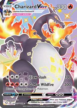 Charizard VMAX (SV107) Holofoil - Shining Fates Shiny Vault