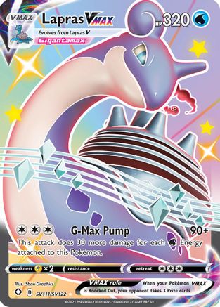 Lapras VMAX (SV111) Holofoil - Shining Fates Shiny Vault
