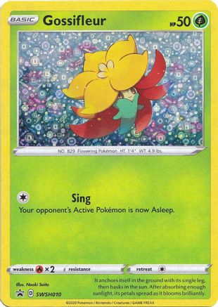 Gossifleur - SWSH010 (General Mills Promo) (SWSH010) Holofoil - Miscellaneous Cards & Products