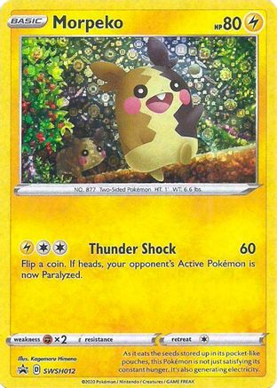 Morpeko - SWSH012 (General Mills Promo) (SWSH012) Holofoil - Miscellaneous Cards & Products