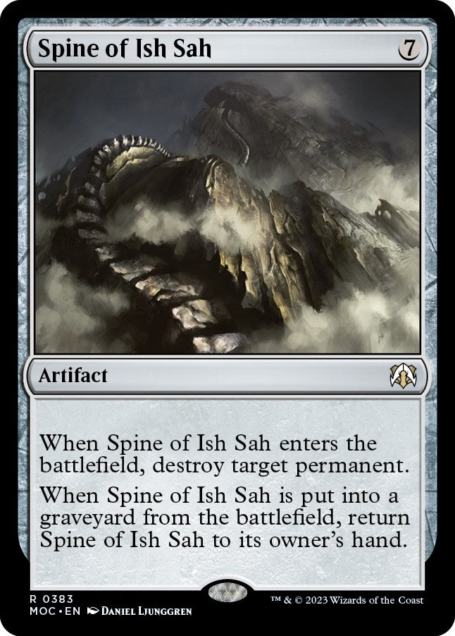 Spine of Ish Sah [March of the Machine Commander] | Silver Goblin
