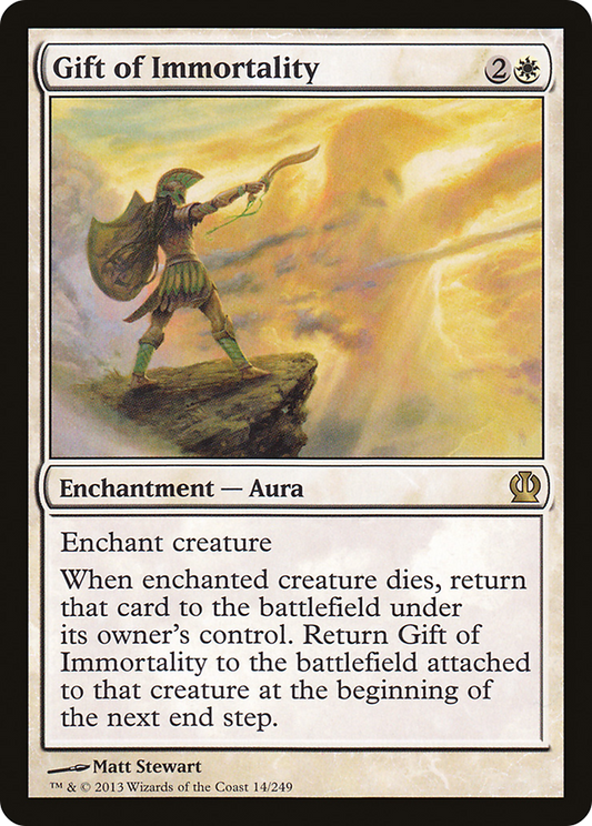 Gift of Immortality [Theros] Foil