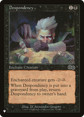 Despondency [The List Reprints] | Silver Goblin