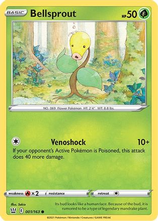 Bellsprout (1) Reverse Holofoil - Battle Styles