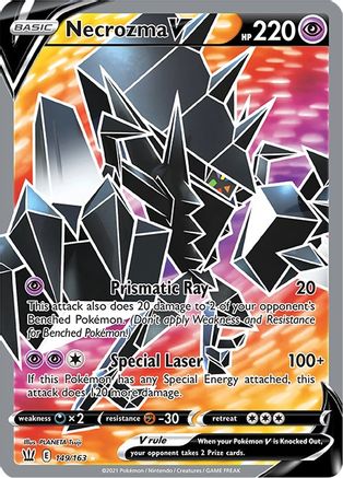 Necrozma V (Full Art) (149) Holofoil - SWSH05 Battle Styles