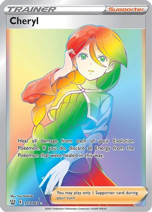Cheryl (Secret) (173) Holofoil - SWSH05 Battle Styles