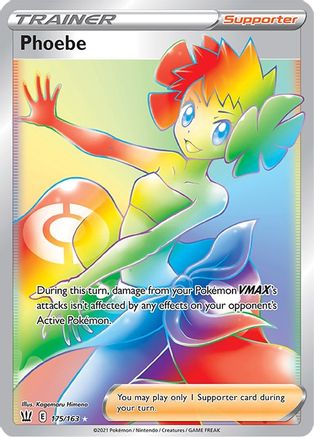 Phoebe (Secret) (175) Holofoil - SWSH05 Battle Styles
