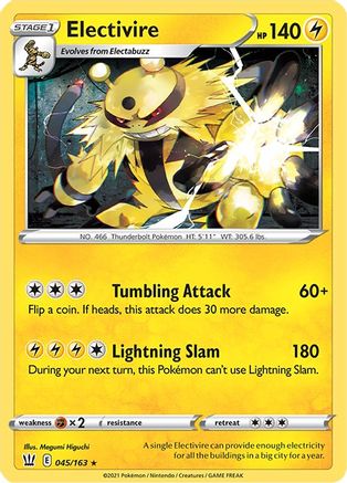 Electivire (045/163) [Sword & Shield: Battle Styles] | Silver Goblin