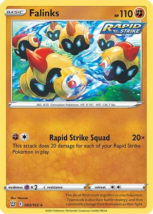 Falinks (83) Reverse Holofoil - Battle Styles