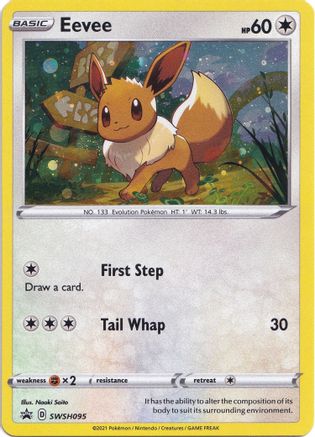 Eevee - SWSH095 (SWSH095) Holofoil - SWSH Sword & Shield Promo Cards