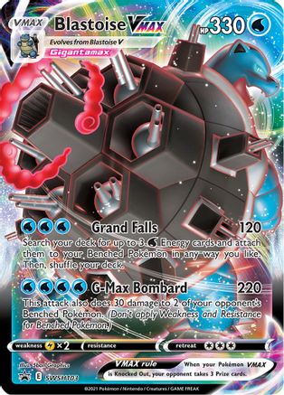 Blastoise VMAX (SWSH103) [Sword & Shield: Black Star Promos] | Silver Goblin