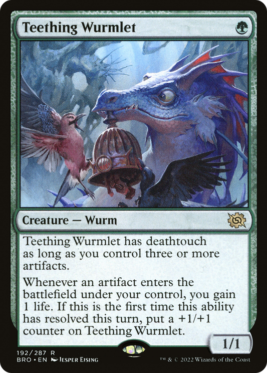 Teething Wurmlet [The Brothers' War] Foil
