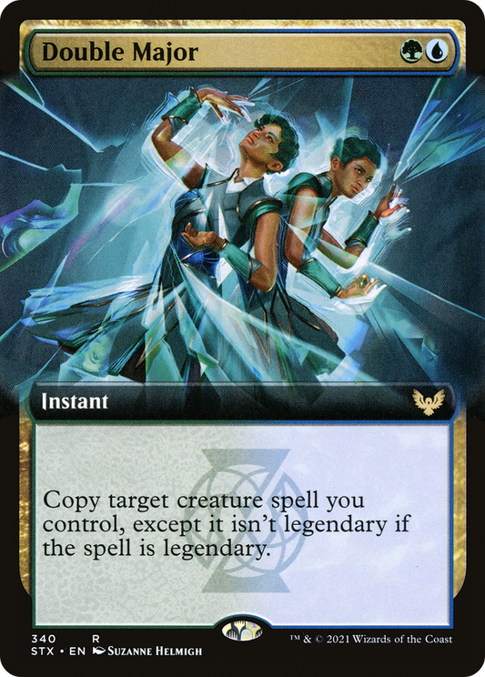 Double Major (Extended Art) [Strixhaven: School of Mages] Foil