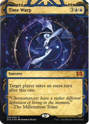 Time Warp (022) Etched Foil - Strixhaven Mystical Archive