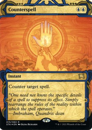Counterspell (015) Etched Foil - Strixhaven Mystical Archive