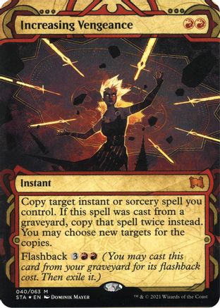 Increasing Vengeance (040) Etched Foil - Strixhaven Mystical Archive