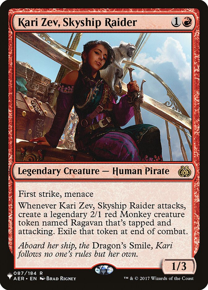 Kari Zev, Skyship Raider [The List] | Silver Goblin