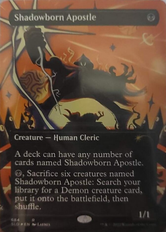 Shadowborn Apostle (Borderless) (684) [Secret Lair Drop Promos] | Silver Goblin