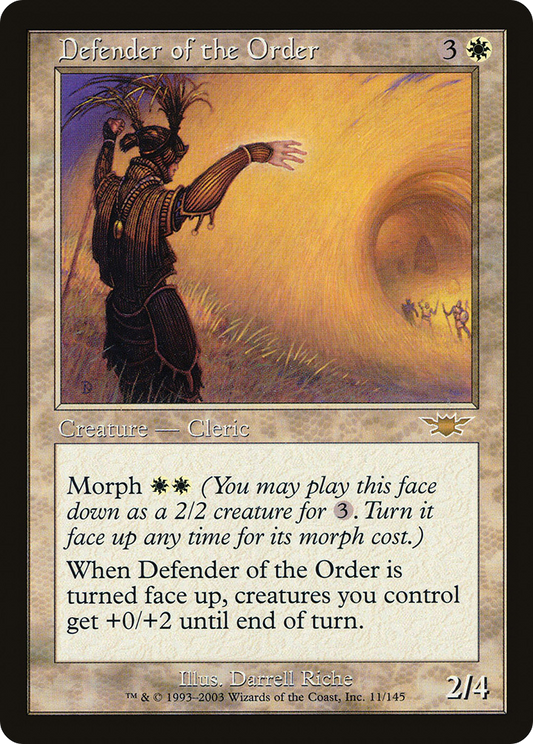 Defender of the Order [Legions] Foil
