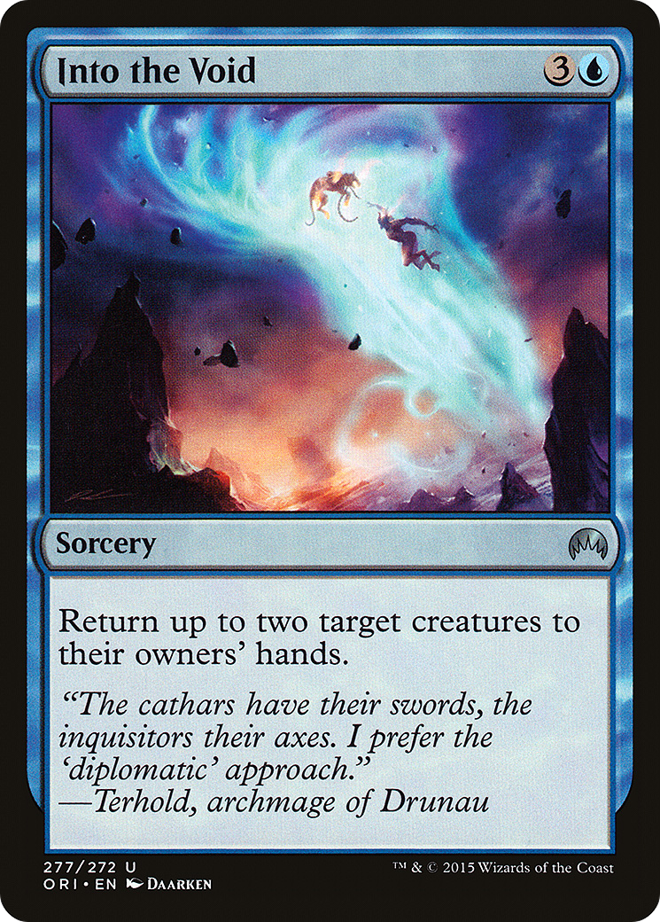 Into the Void [Magic Origins] Foil