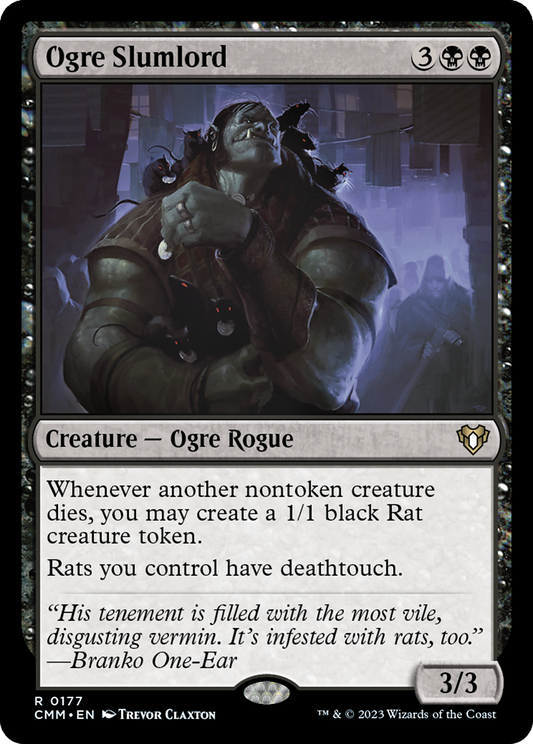 Ogre Slumlord [Commander Masters] Foil
