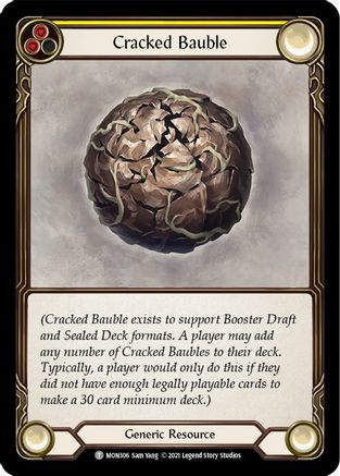 Cracked Bauble (MON306) (Unlimited Edition) - Monarch