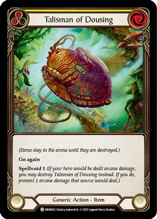 Talisman of Dousing (MON302) (Unlimited Edition) - Monarch